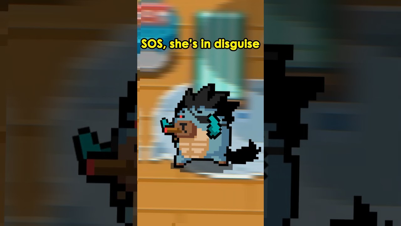 She Wolf IRL 🐺💃 #soulknight #meme