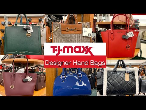 ️ TJ MAXX DESIGNER HANDBAGS | TJ MAXX SHOP WITH ME NEW FINDS COACH ...