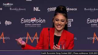 Azerbaijan:  Press Conference - Efendi (after 2. rehearsal - Eurovision 2021)