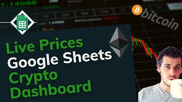 Live Cryptocurrency Dashboard in Google Sheets - Real-Time Portfolio Tracker