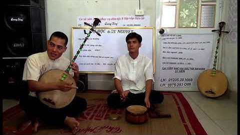 DẠY ĐÀN NGUYỆT CHO NGƯỜI DỐT CỰC DỐT CƠ BẢN p5.1 bai 4