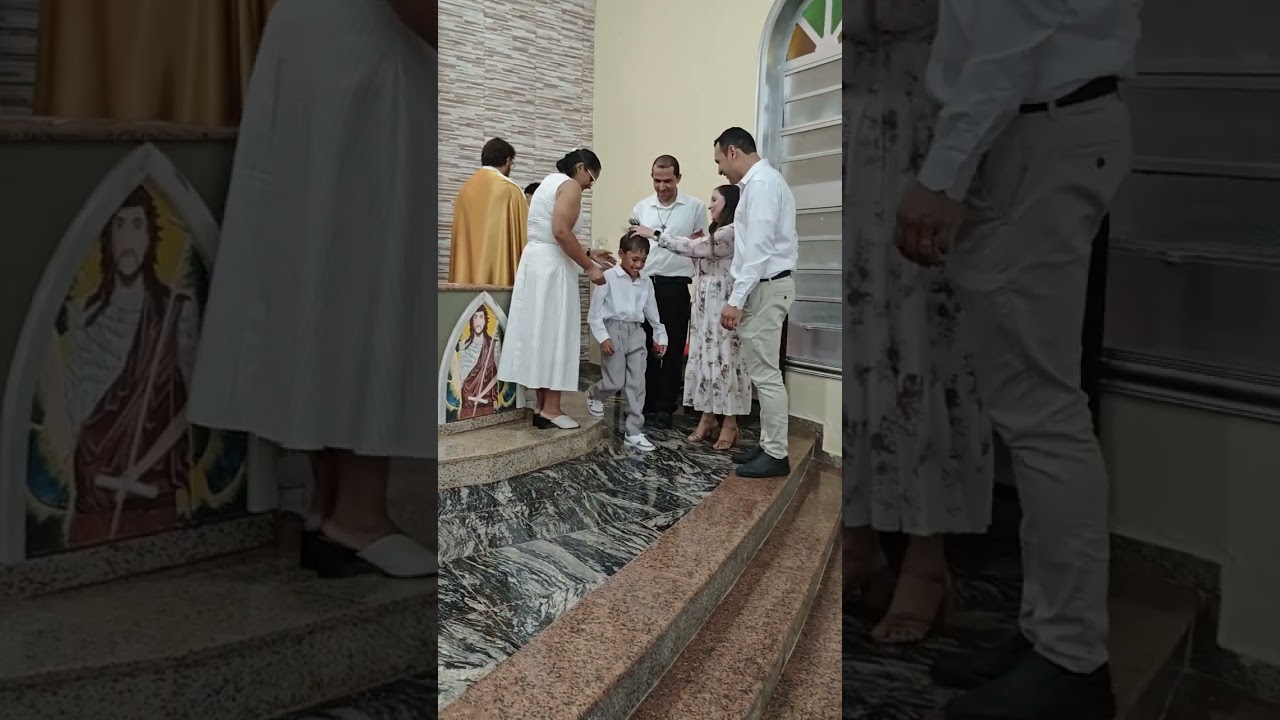 Batismo dos nossos 4 filhos 
