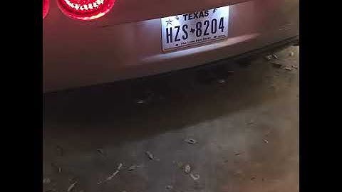 First start up after heads and cam