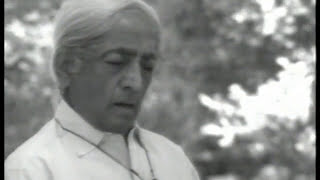 J. Krishnamurti - Ojai 1979 - Public Talk 3 - What is the root of fear?
