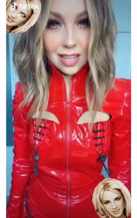 Thalia Dancing To Britney Spears Oops I Did It Again on TikTok 2020