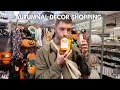 AUTUMNAL DECOR SHOPPING & WHOLESOME WEEKEND PLANS | LONDON VLOG | AD