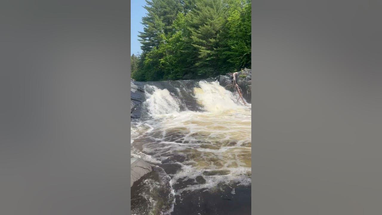 📍Tobey Falls, Willimantic, Maine YouTube