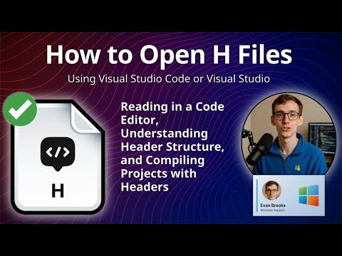 H Files: How to Open & Understand C/C++ Header Files