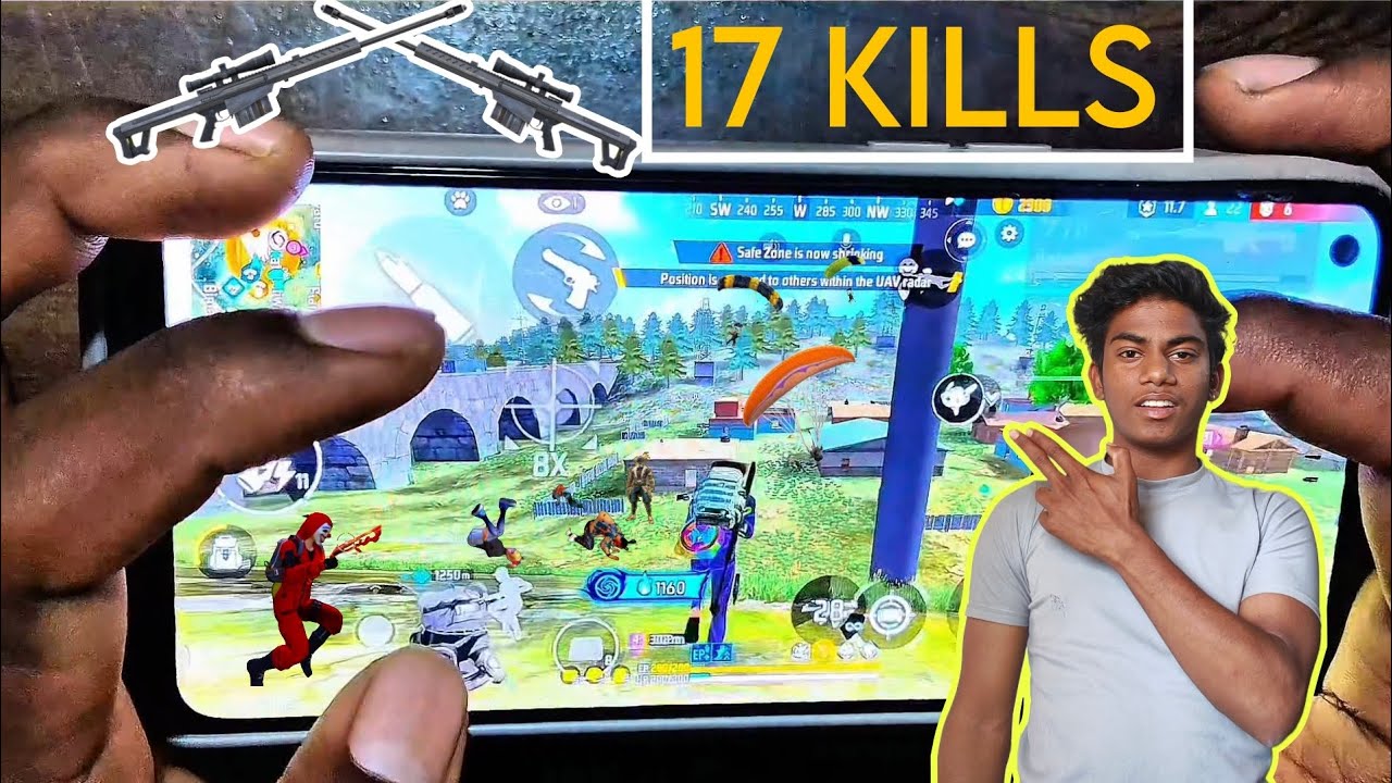 🎯 M82B 17 Kills Challenge 🔥 Insane Sniper Highlight | Free Fire | BRAAXXA GAMING 