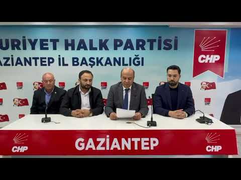 CHP Gaziantep İl Başkanı Vakkas A&ccedil;ar:
