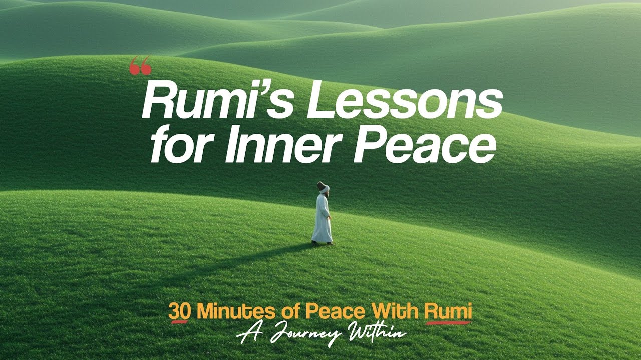 Mind Map Rumi Find Inner Peace with Rumi: 30 Minutes Profound Sufi Lessons for a ...