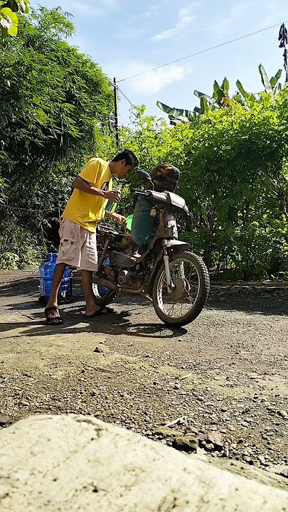 TUKANG GALON PELANGGAN SETIA BELI BENSIN SETIAP HARI DI WARUNG KITA  #bengkelpakyono