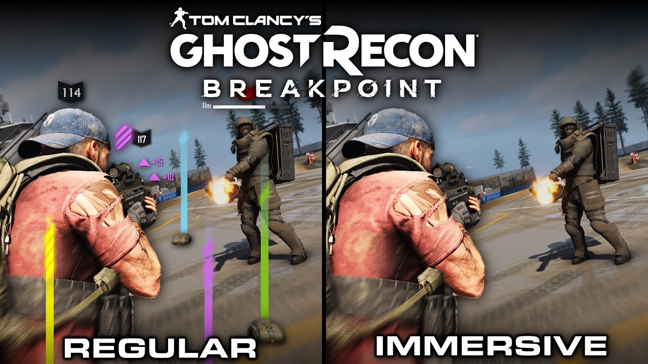 Ghost Recon Breakpoint Ghost Experience Immersive vs Regular  Direct Comparison