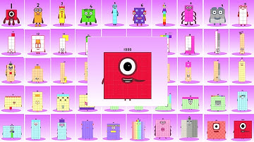 Sprunki OC Numberblocks mix Retro 1 to 1000 - Incredibox Compilation @phobiablocksstudio