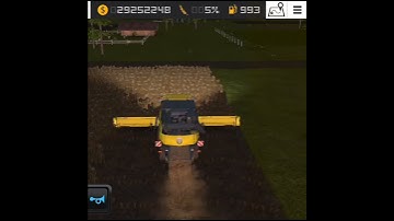 Wheat Harvesting with new holland In FS 16 | FS16 Gameplay | FS16 Timelapse | #shorts