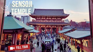 SENSOJI TEMPLE WALKING TOUR 2024 - TOKYO, JAPAN!