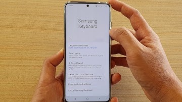 Galaxy S20/S20+: Set Keyboard Touch and Hold Space Bar to Bring Up Voice Dictation Input