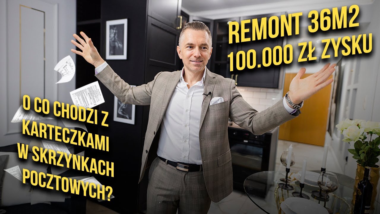 REMONT 36m2 100.000 zł ZYSKU, O CO CHODZI Z KARTECZKAMI W SKRZYNKACH POCZTOWYCH? #33