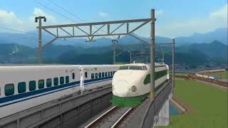新VRM3★2003年複々線レイアウトからNo28－200系やまびこ