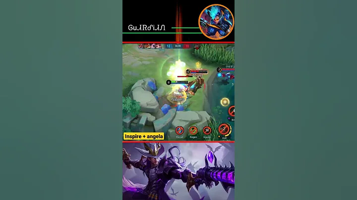 CLINT INSPIRE + ANGELA DESTROY CAMPERS PLAN|MLBB CLINT BEST BUILD #mlmeta#mlbbclint#short#shortvideo