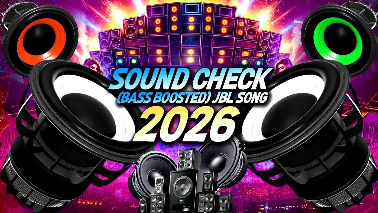 Dj 🎧| Sound CHECK |🎧[Bass Boosted] JBL Song | (Official Music Video) | DJ Remix Song🔊Speaker Check🎶🔊