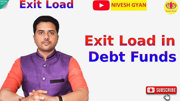 Exit Load in Debt Funds | Nivesh Gyan | Jignesh Parmar