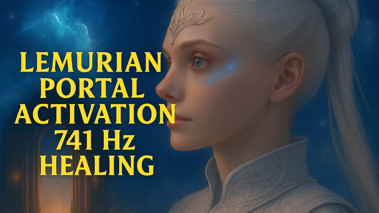 Lemurian Portal Activation • 741 Hz Light Codes • Deep Healing & Cosmic ...