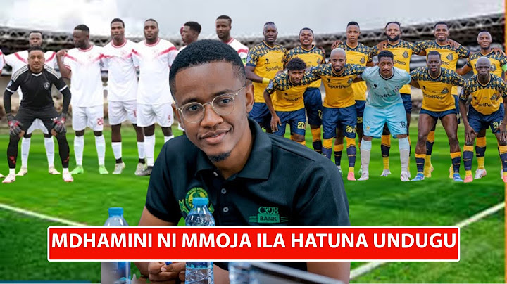 #SPORTS : ALLY KAMWE "YANGA NA COST UNION HATUNA UNDUGU JAPO MDHAMINI NI GSM TUTAMBAMIZA".
