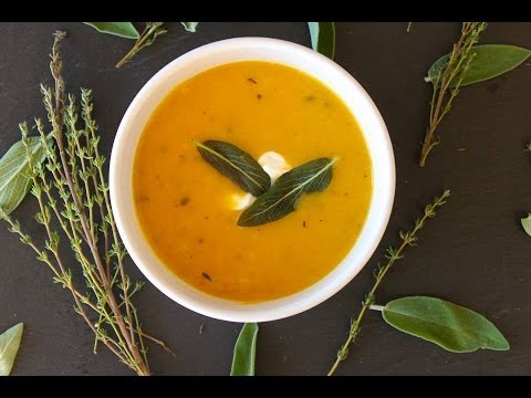 Soup Recipe: Roasted Pumpkin Soup by Everyday Gourmet with Blakely