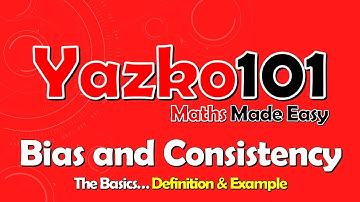 ✅ Bias & Consistency of an Estimator // ISEG Stats II Revision