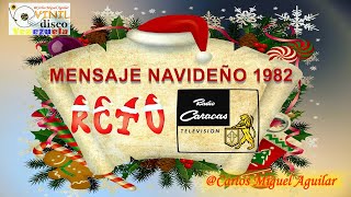 Segunda versión cuña navideña RCTV, 1982 #mensajenavideño #rctv #navideño #tbt