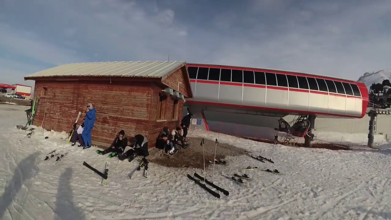 ERZİNCAN ERGAN KAYAK MERKEZİ ZİRVEDEN İNİŞ 3000 m 8 km ŞUBAT 2018