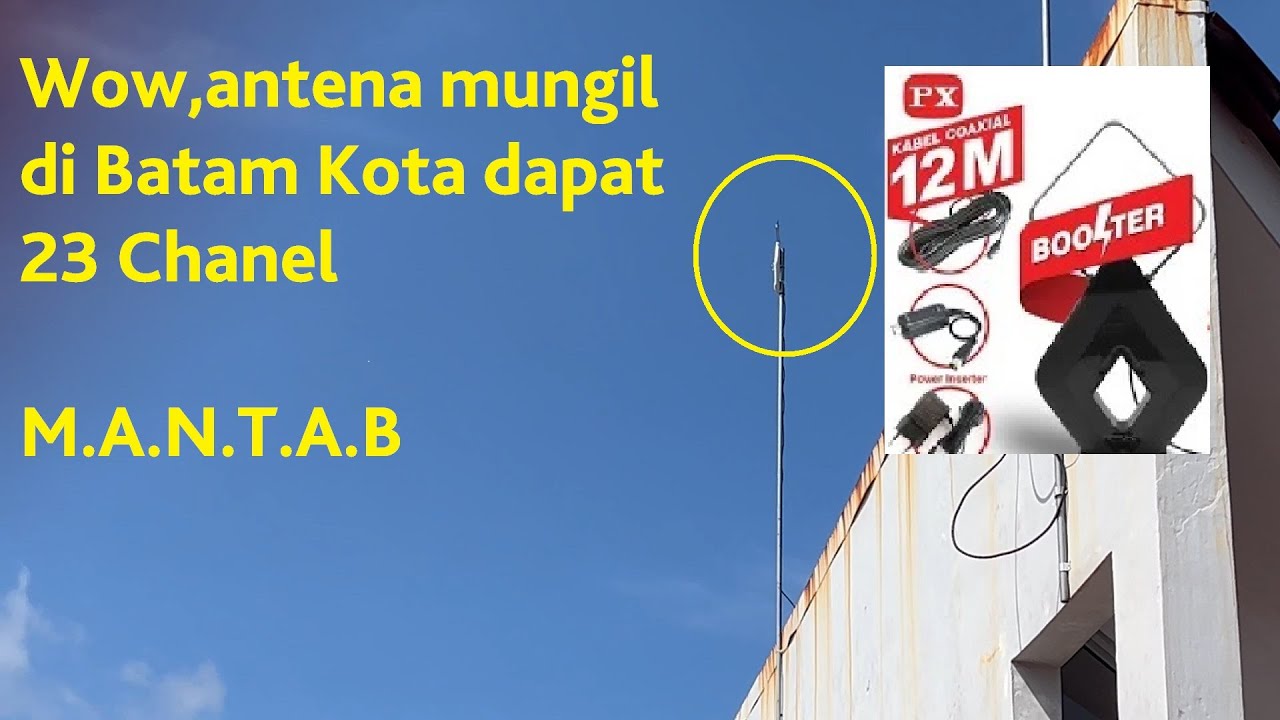 Unboxing Antena TV Digital PX HDA2000 tanpa Set Top Box Bisa Langsung