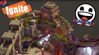 Parkitect Showcase - RoboFlamingo's "Ignite" build for Battle of the Builders (BoB)