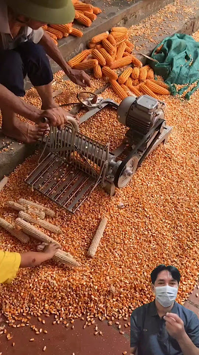 Semi-automatic corn sheller