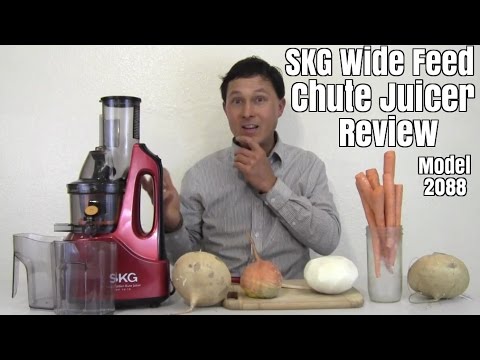 SKG New Generation Wide Chute 2088 Juicer Review - YouTube