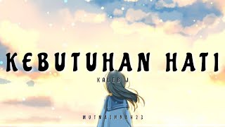 Kebutuhan Hati - Kaleb J [tiktok] | Lirik lagu