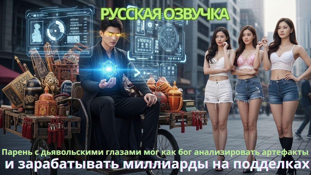 Парень с дьявольскими глазами мог как бог анализировать артефактызарабатывать миллиарды на подделках