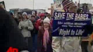 Thousands March in Abortion Protest