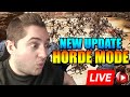 TRYING THE NEW HORDE MODE UPDATE on Starship TroOpers - Live (Finally)