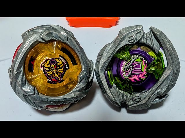Scorpion Spear 0-70Z VS Samurai Saber 2-70L Beyblade X - YouTube