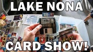 The Nona Collects Sports Card Show (Orlando, FL) | Have You Ever Seen a Floppy Disk at a Card Show??