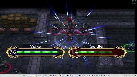 Fire Emblem Path of Radiance UNUSED ANIMATION