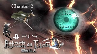 2 | Attack on Titan | PS5 | Full Game | No Commentary | Live Stream