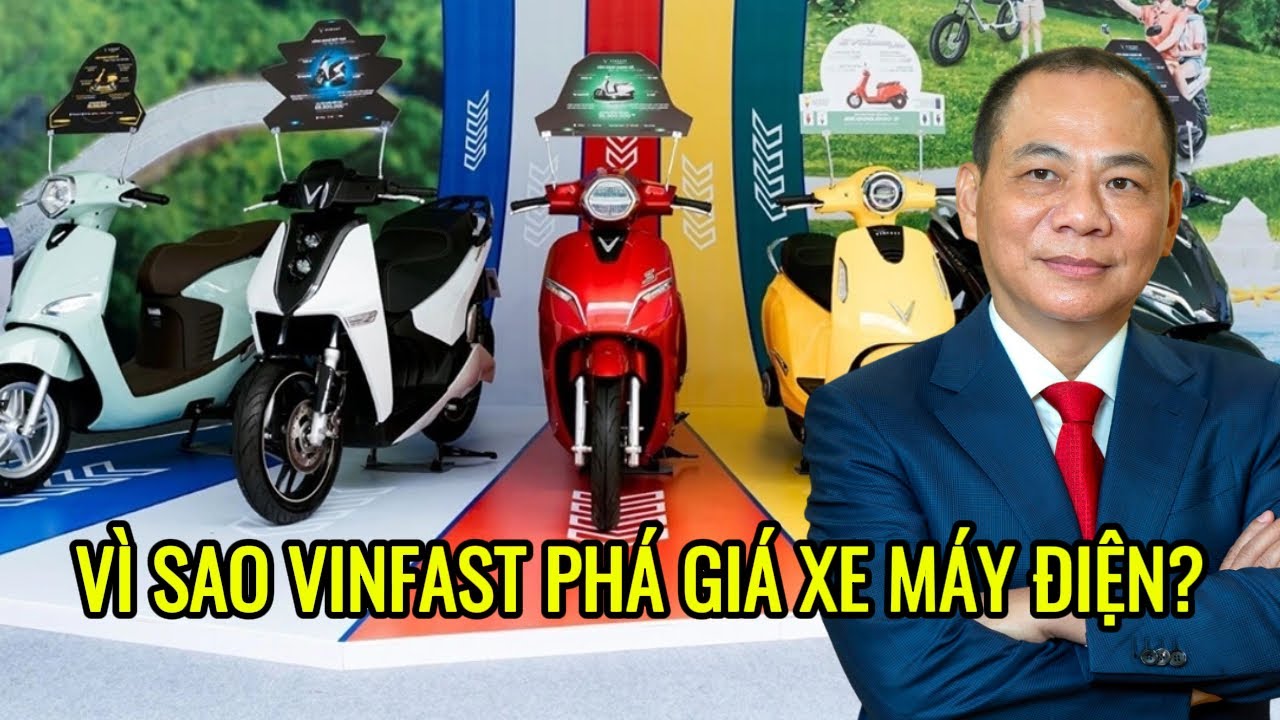 SỐC! VINFAST DỒN LỰC “PHÁ GIÁ” XE MÁY ĐIỆN, CHUYỆN GÌ ĐANG XẢY RA?