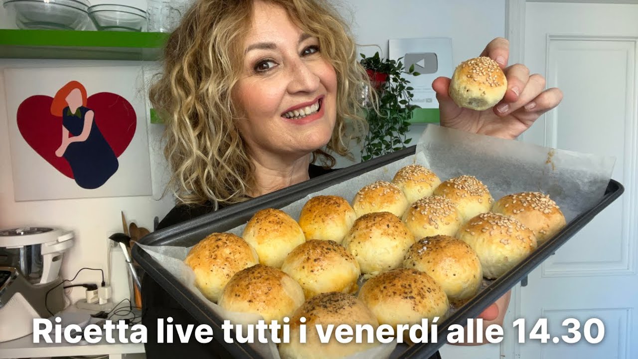 2 ingredienti: farina e Philadelphia // PANINI FARCITI