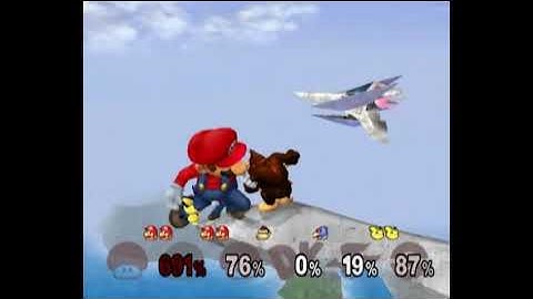 Super Smash Bros. Melee CrazyMod UE/Debug Menu - 5 CPU vs. Giant Mario (Fall 2024)