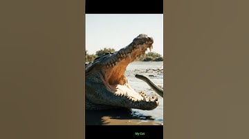 Crocodile and small snake #shortvideo #shorts #videoshort #video