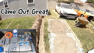 Building the Ultimate Man Cave! Part 2 (Running 120 volt Electrical to a Detached Shed)