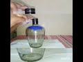 Simple bottle art trick using vinca rosea flower